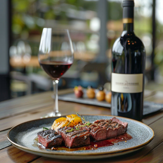Best wine with steak sale