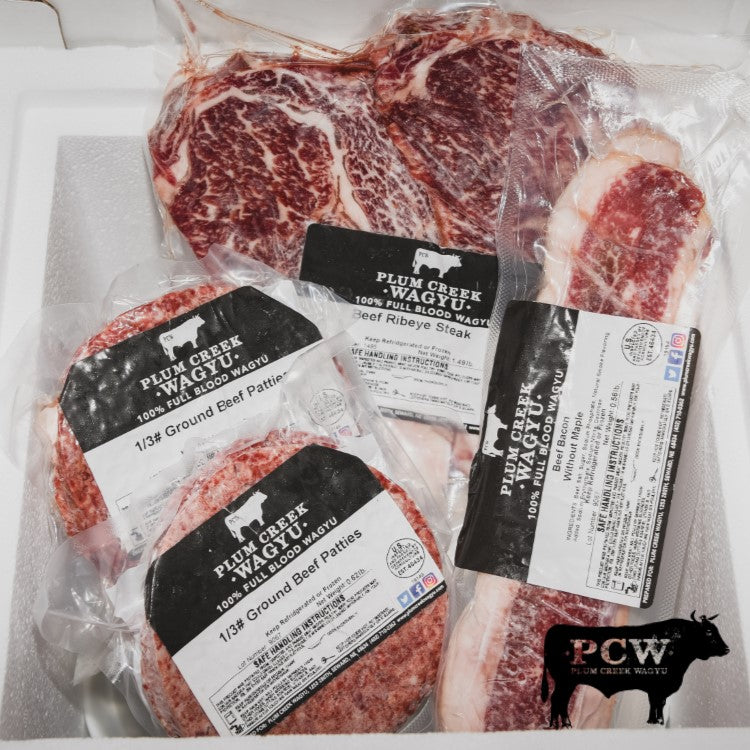 Wagyu Beef Executive Box with Ribeye Steaks